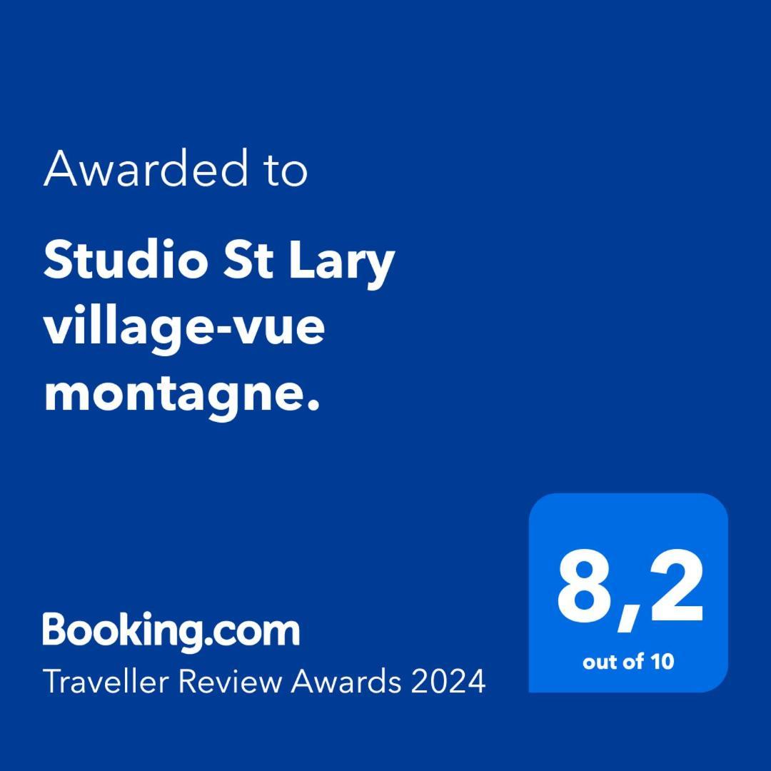 Studio St Lary Village-Vue Montagne. Сен-Ларі-Сулан Екстер'єр фото