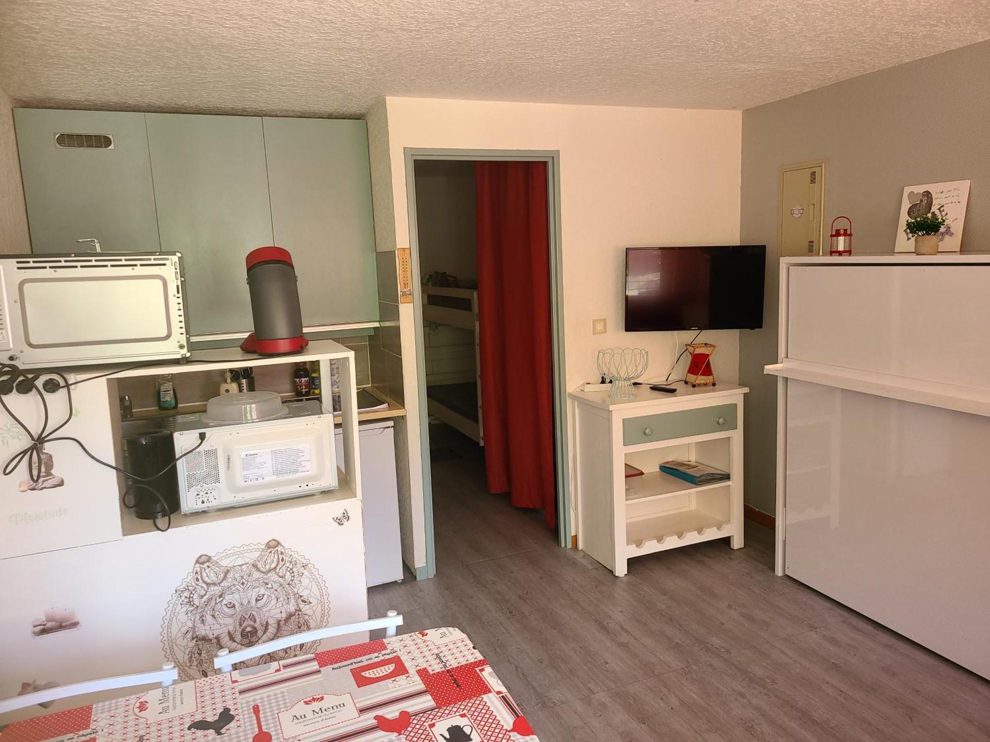 Studio St Lary Village-Vue Montagne. Сен-Ларі-Сулан Екстер'єр фото